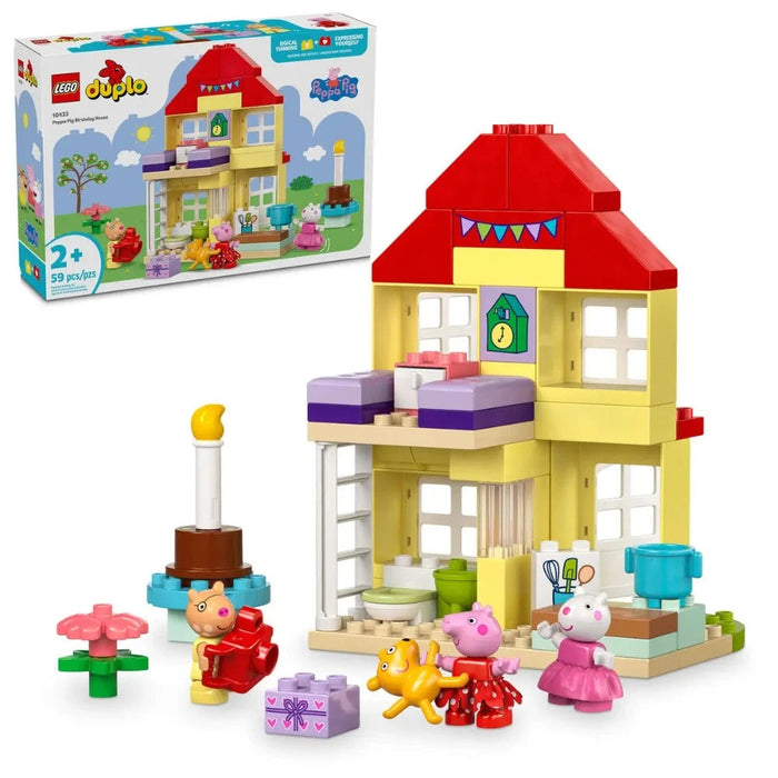 Lego 10433 Duplo Peppa Pig Birthday House (59 Pieces)-Construction-LEGO-Toycra