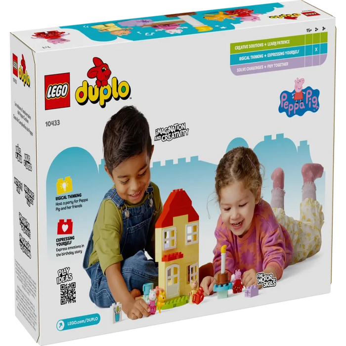 Lego 10433 Duplo Peppa Pig Birthday House (59 Pieces)-Construction-LEGO-Toycra