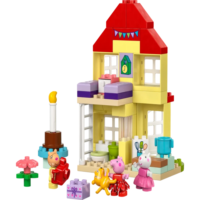 Lego 10433 Duplo Peppa Pig Birthday House (59 Pieces)-Construction-LEGO-Toycra