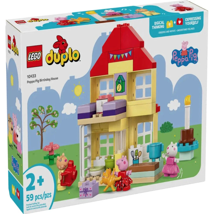 Lego 10433 Duplo Peppa Pig Birthday House (59 Pieces)-Construction-LEGO-Toycra