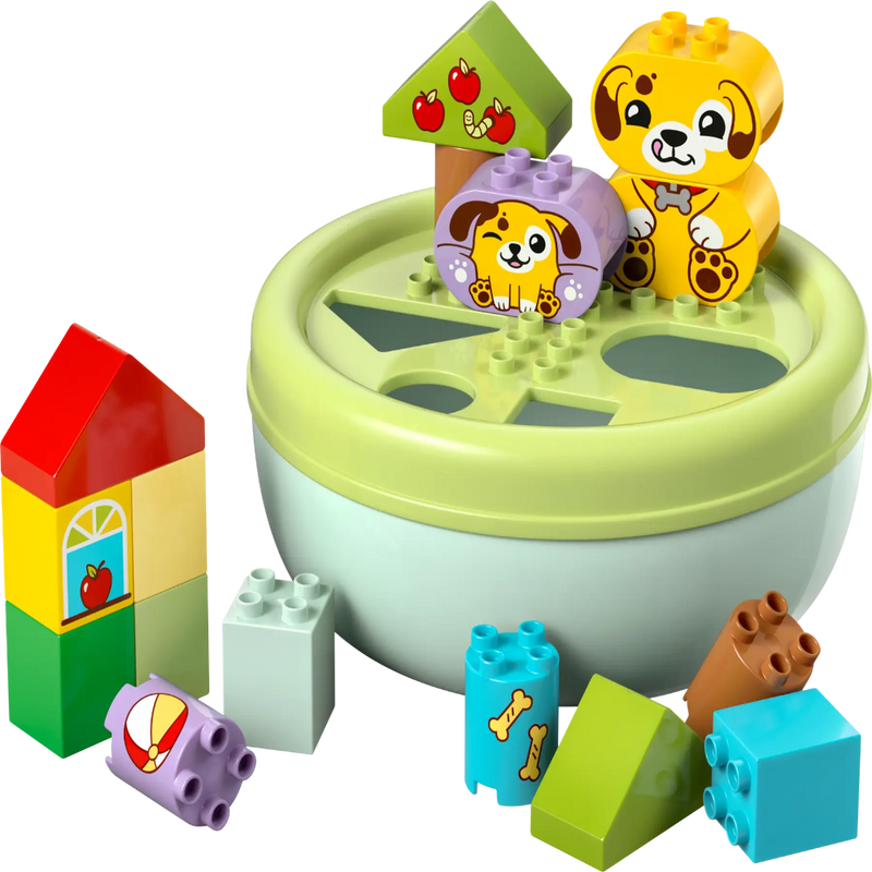 Lego 10441 Duplo Shape Sorter: Puppy House (17 Pieces)