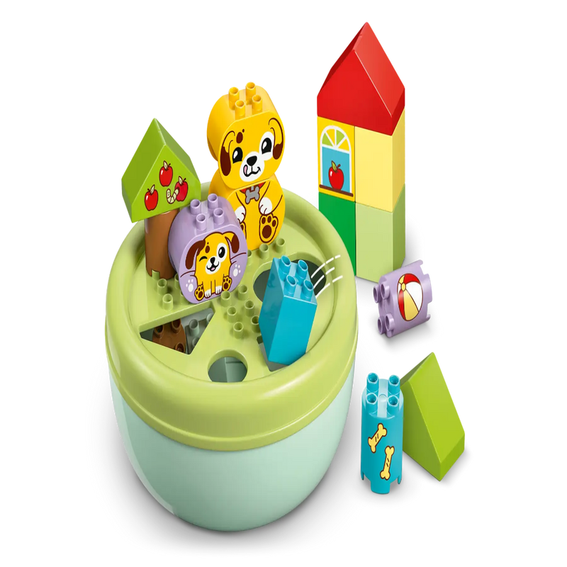 Lego 10441 Duplo Shape Sorter: Puppy House (17 Pieces)