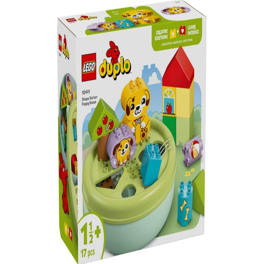 Lego 10441 Duplo Shape Sorter: Puppy House (17 Pieces)