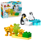 Lego 10442 Duplo Wild Animal Families Penguins & Lions (10 Pieces)
