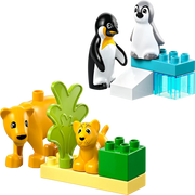 Lego 10442 Duplo Wild Animal Families Penguins & Lions (10 Pieces)