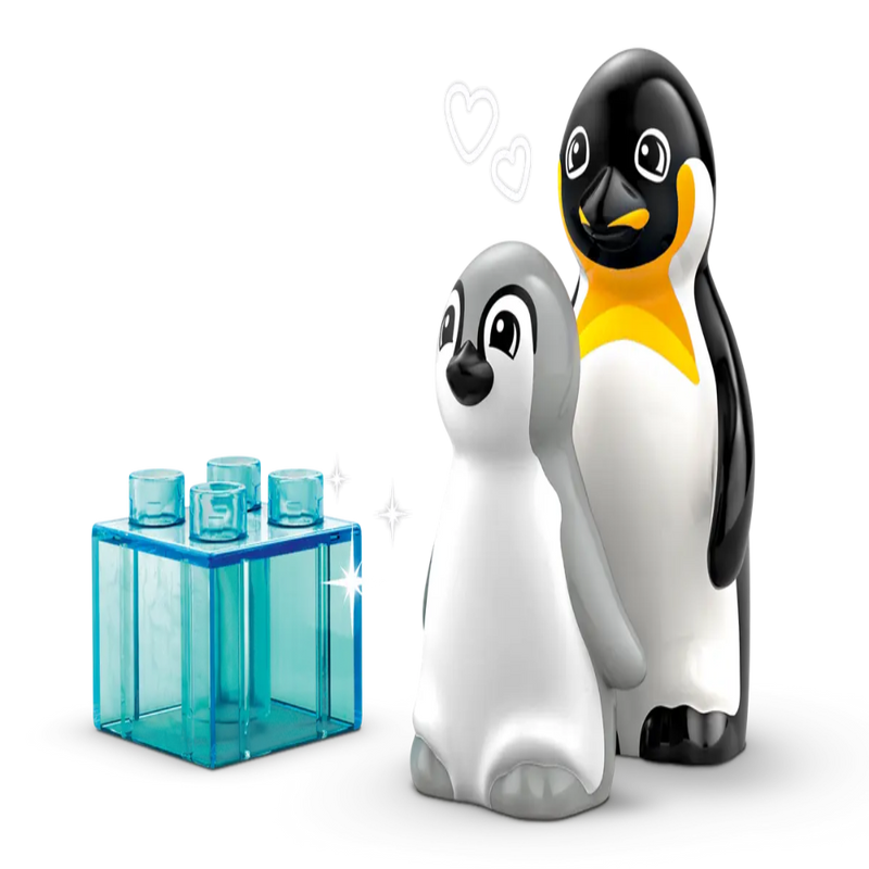 Lego 10442 Duplo Wild Animal Families Penguins & Lions (10 Pieces)