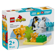 Lego 10442 Duplo Wild Animal Families Penguins & Lions (10 Pieces)