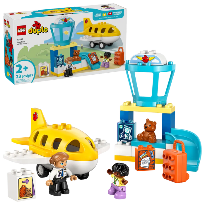 Lego 10443 Duplo First Time at the Airport ( 23 Pieces )-Construction-LEGO-Toycra
