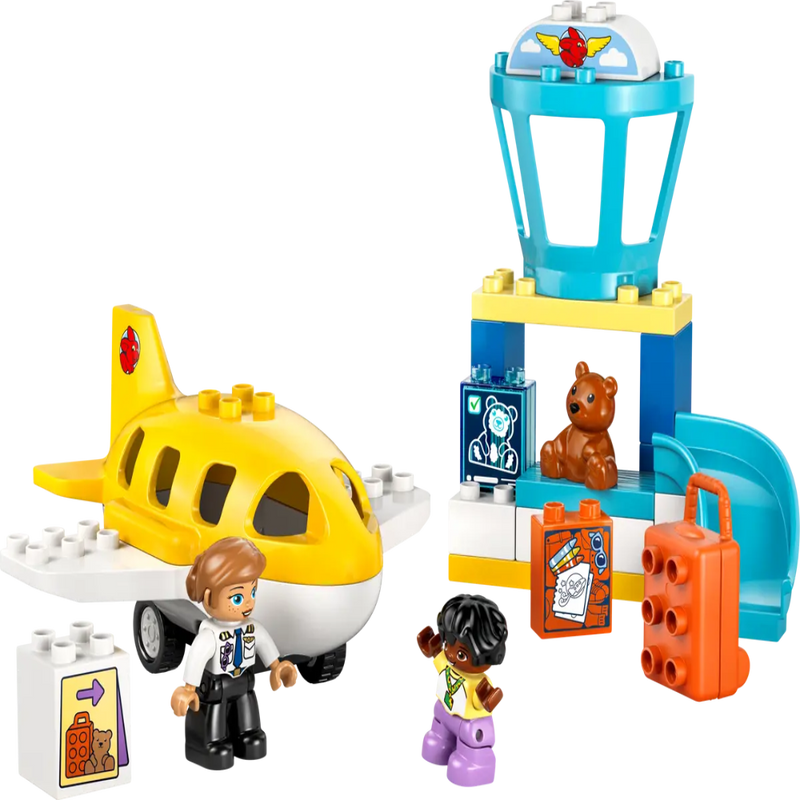 Lego 10443 Duplo First Time at the Airport ( 23 Pieces )