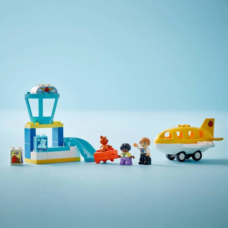 Lego 10443 Duplo First Time at the Airport ( 23 Pieces )