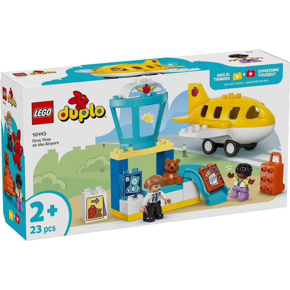 Lego 10443 Duplo First Time at the Airport ( 23 Pieces )