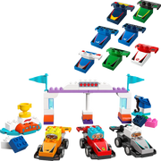 Lego 10445 Duplo F1 Team Race Cars & Drivers ( 70 Pieces )