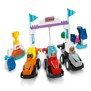 Lego 10445 Duplo F1 Team Race Cars & Drivers ( 70 Pieces )