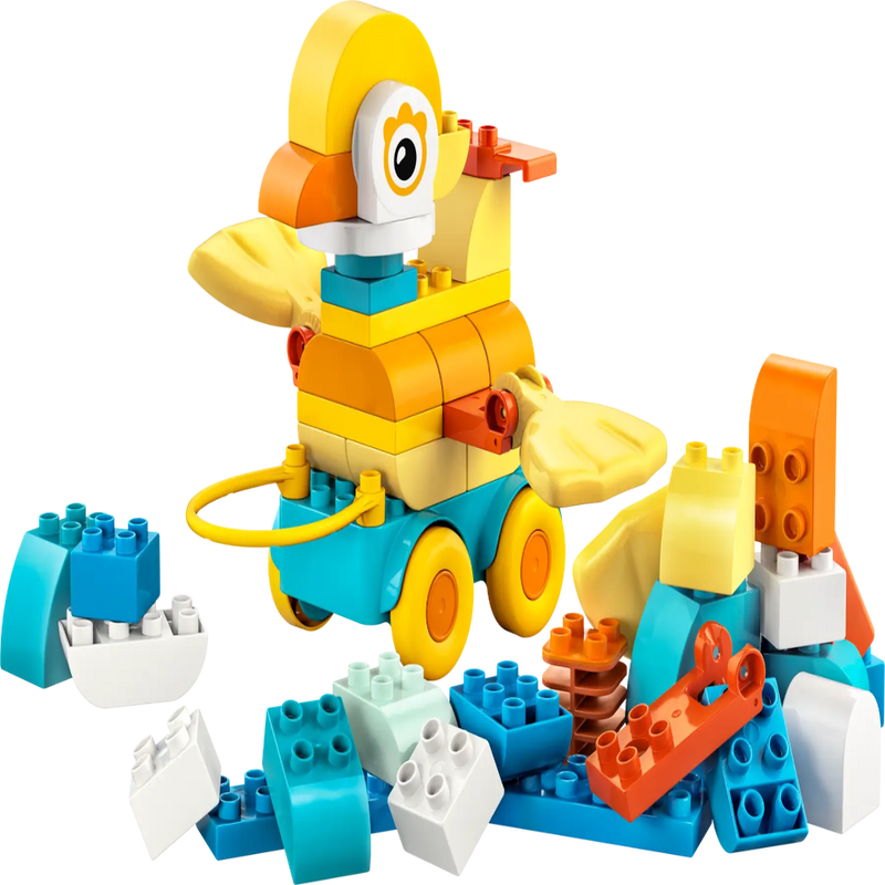 Lego 10448 Duplo 3in1 Animals On Wheels (58 Pieces)