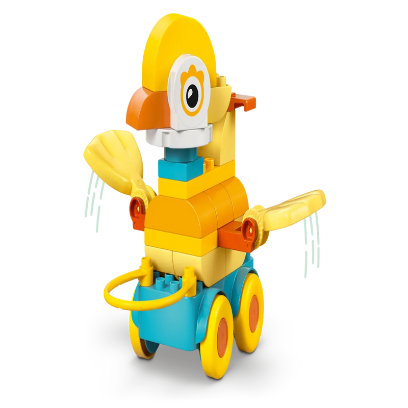 Lego 10448 Duplo 3in1 Animals On Wheels (58 Pieces)