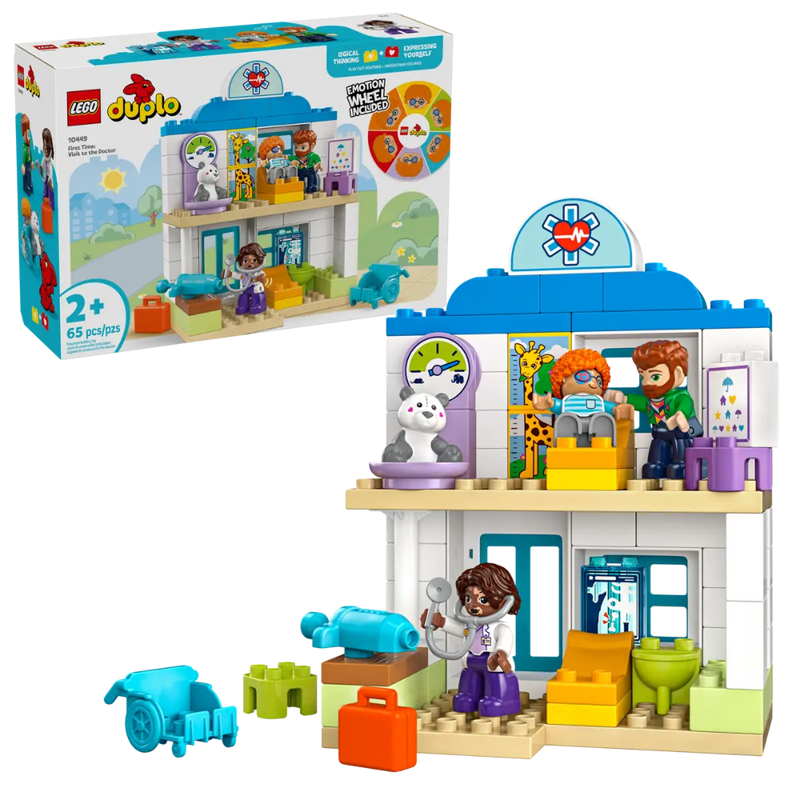 Lego 10449 Duplo First Time Visit with the Doctor (65 Pieces)