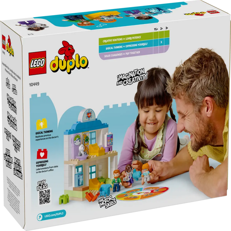 Lego 10449 Duplo First Time Visit with the Doctor (65 Pieces)