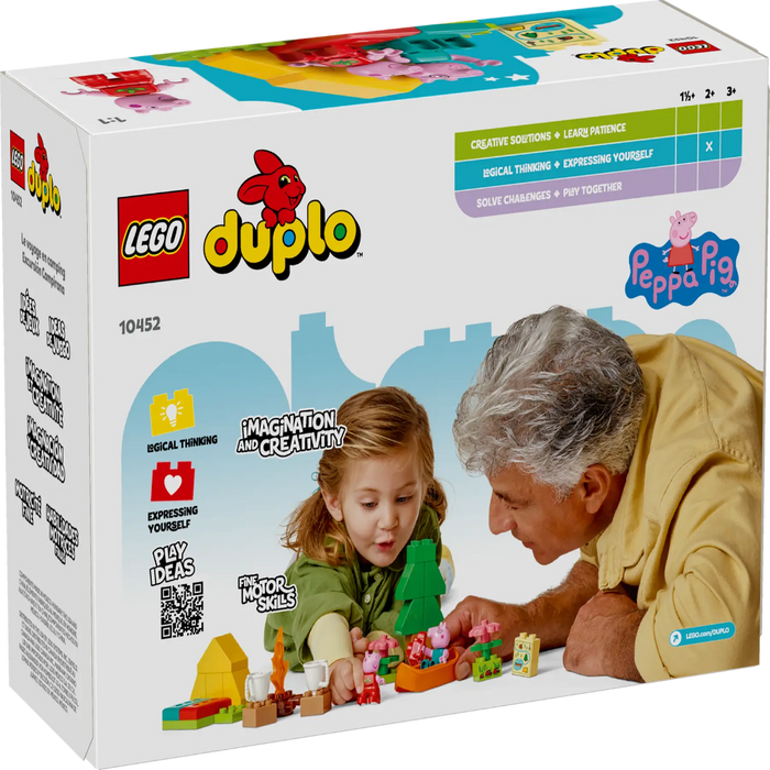Lego 10452 Duplo Peppa Pig Camping Trip (32 Pieces)-Construction-LEGO-Toycra