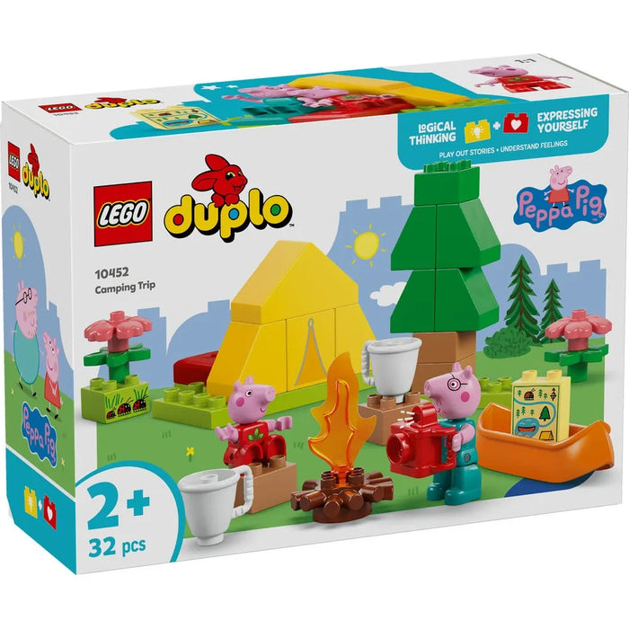 Lego 10452 Duplo Peppa Pig Camping Trip (32 Pieces)-Construction-LEGO-Toycra