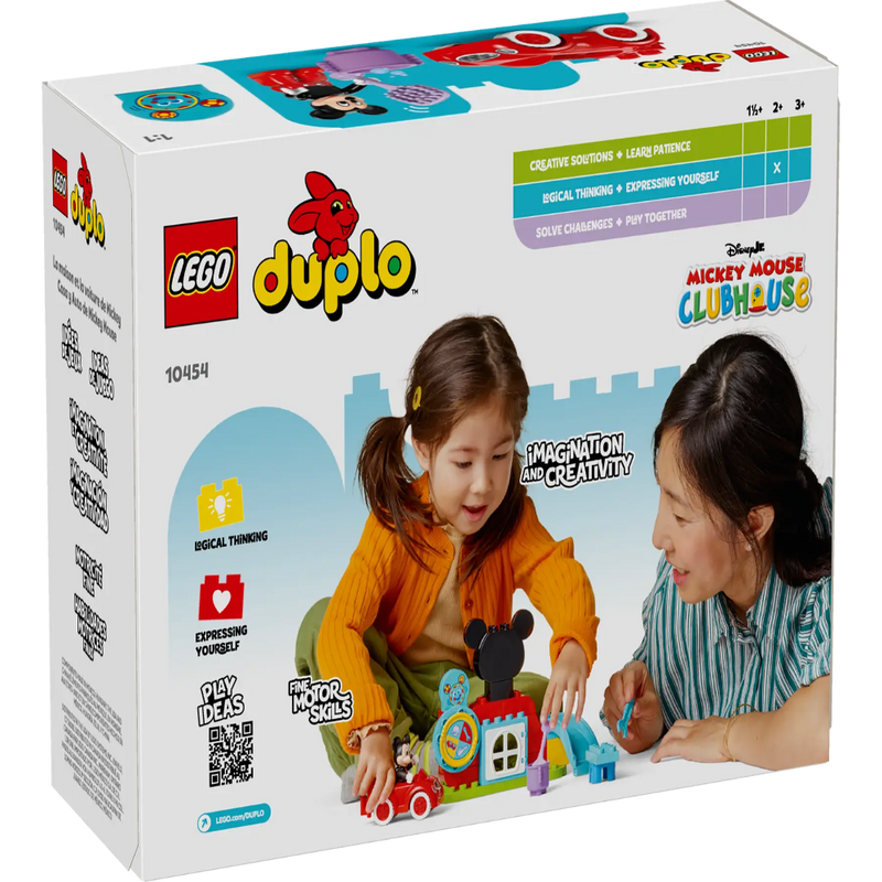 Lego 10454 Duplo Mickey Mouse Clubhouse & Car (27 Pieces)