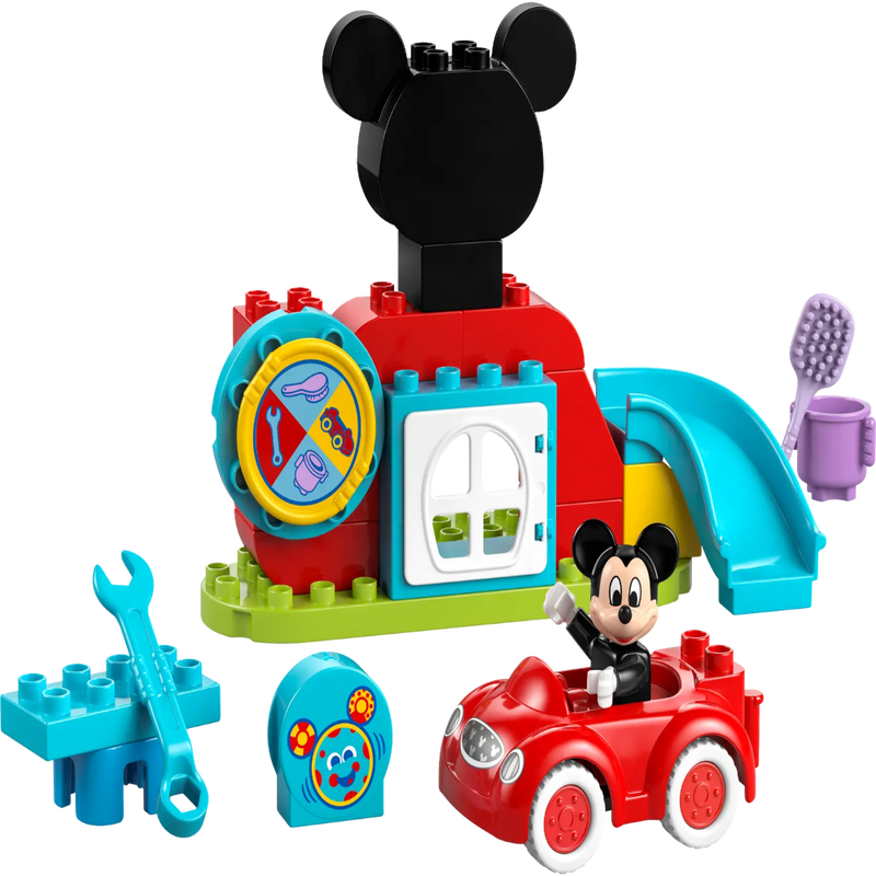 Lego 10454 Duplo Mickey Mouse Clubhouse & Car (27 Pieces)