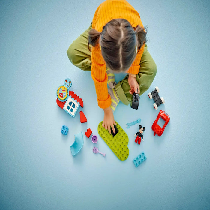 Lego 10454 Duplo Mickey Mouse Clubhouse & Car (27 Pieces)-Construction-LEGO-Toycra