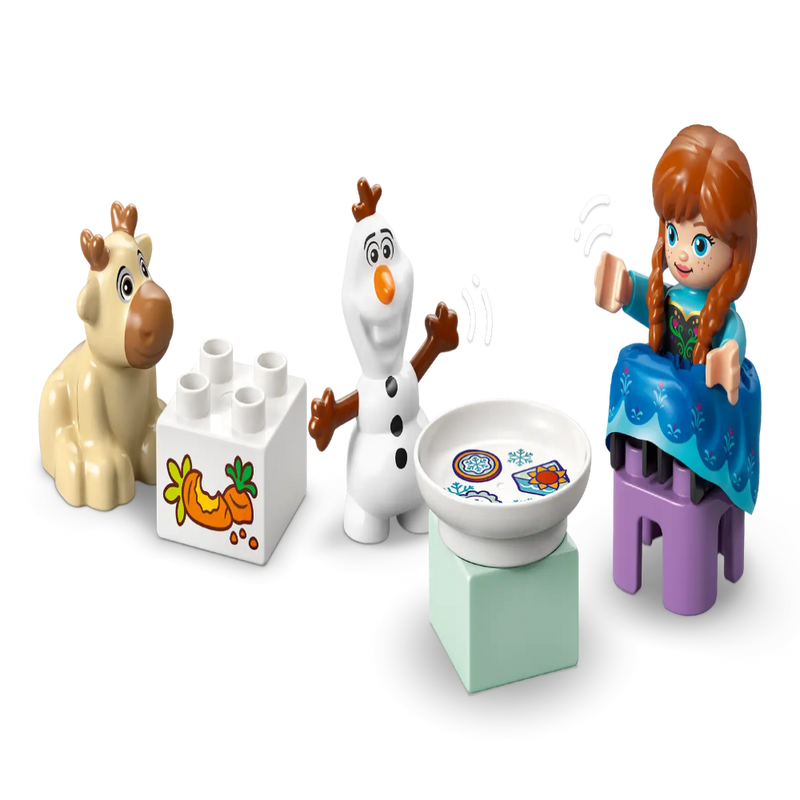 Lego 10455 Duplo Anna And Elsa's Frozen Castle Party (54 Pieces)
