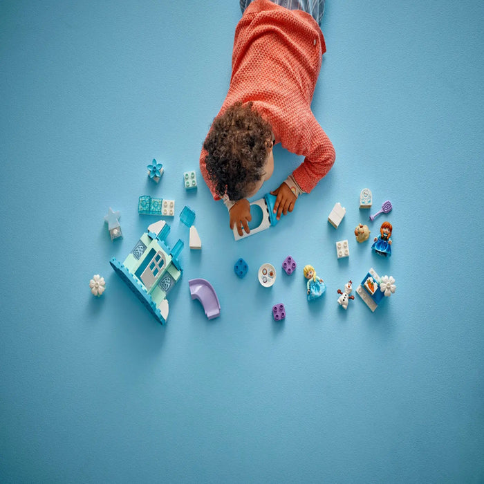 Lego 10455 Duplo Anna And Elsa's Frozen Castle Party (54 Pieces)-Construction-LEGO-Toycra