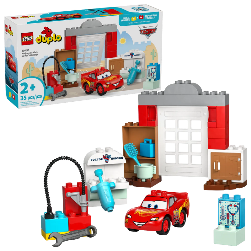 Lego 10456 Duplo McQueen's Visit to Doc's Garage (35 Pieces)
