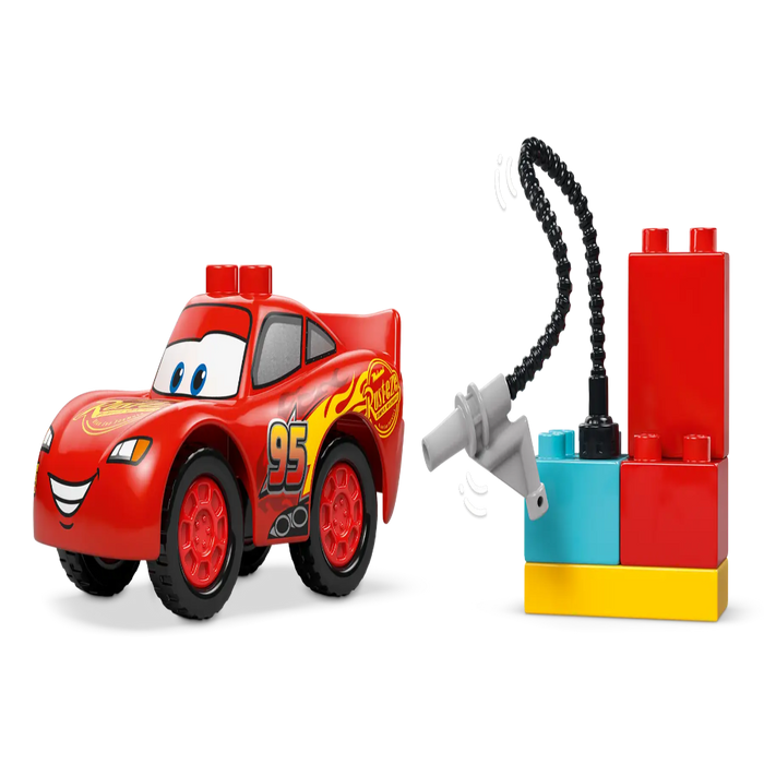 Lego 10456 Duplo McQueen's Visit to Doc's Garage (35 Pieces)-Construction-LEGO-Toycra