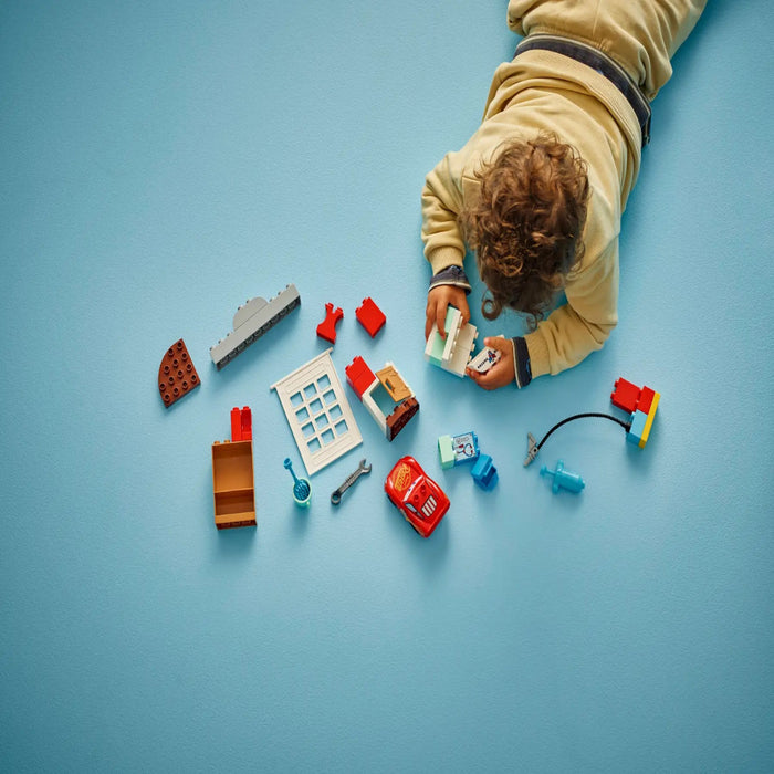 Lego 10456 Duplo McQueen's Visit to Doc's Garage (35 Pieces)-Construction-LEGO-Toycra