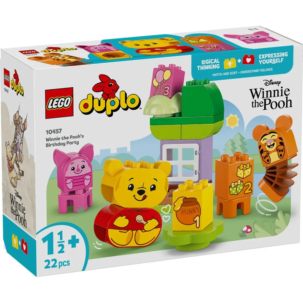 Lego 10457 Duplo Winnie The Pooh's Birthday Party (22 Pieces)