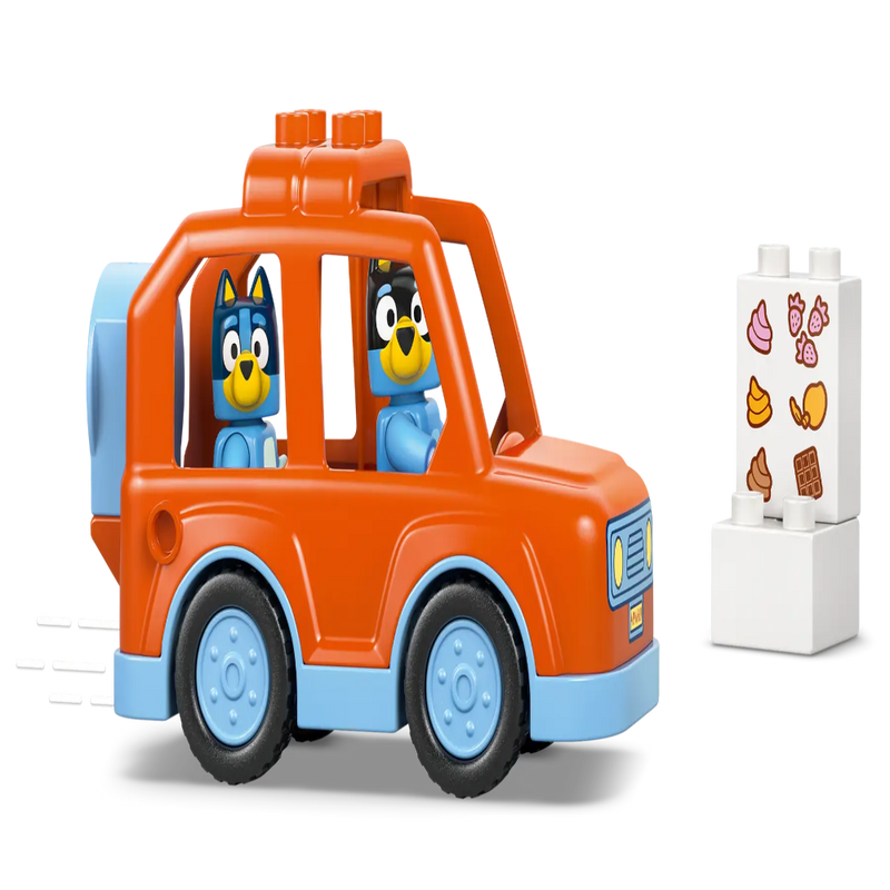 Lego 10458 Duplo Ice Cream Trip With Bluey (22 Pieces)