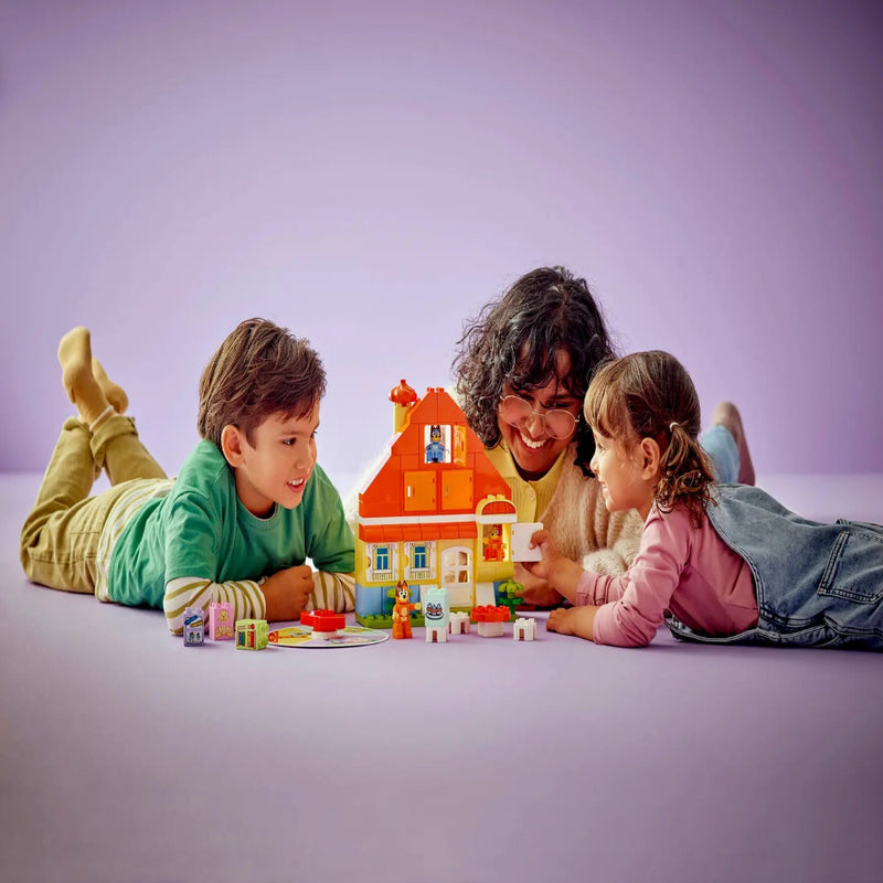 Lego 10459 Duplo Bluey's Family House With Memory Game (83 Pieces)