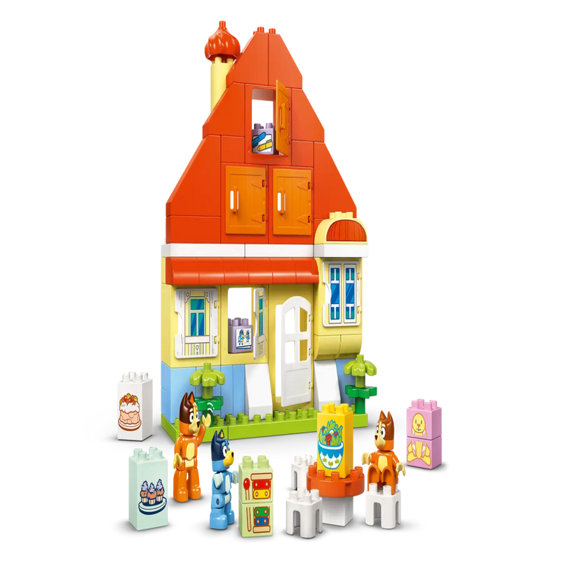 Lego 10459 Duplo Bluey's Family House With Memory Game (83 Pieces)