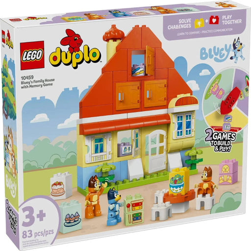 Lego 10459 Duplo Bluey's Family House With Memory Game (83 Pieces)-Construction-LEGO-Toycra
