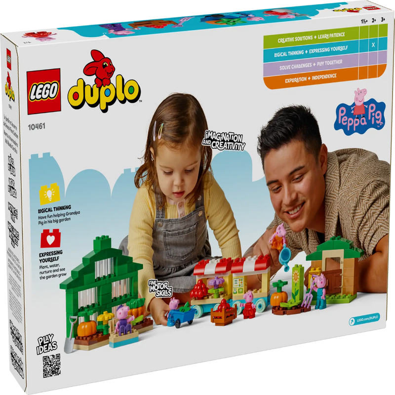 Lego 10461 Duplo Grandpa Pig's Garden And Greenhouse (102 Pieces)