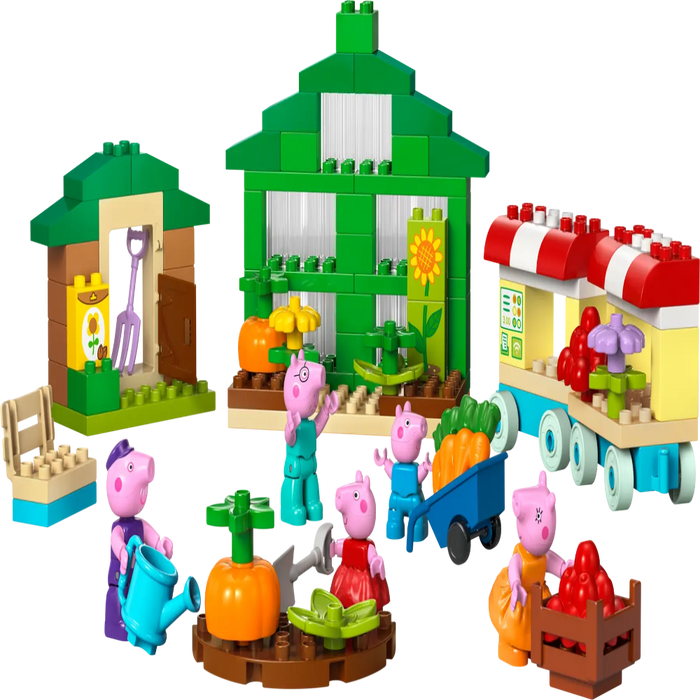 Lego 10461 Duplo Grandpa Pig's Garden And Greenhouse (102 Pieces)-Construction-LEGO-Toycra