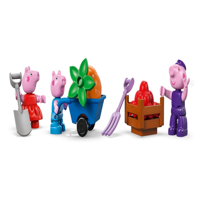 Lego 10461 Duplo Grandpa Pig's Garden And Greenhouse (102 Pieces)-Construction-LEGO-Toycra