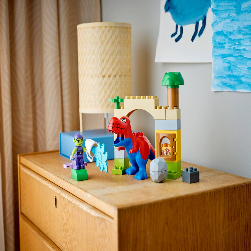 Lego 10463 Duplo Dinosaur Spidey-Rex Vs. Green Goblin (25 Pieces)-Construction-LEGO-Toycra