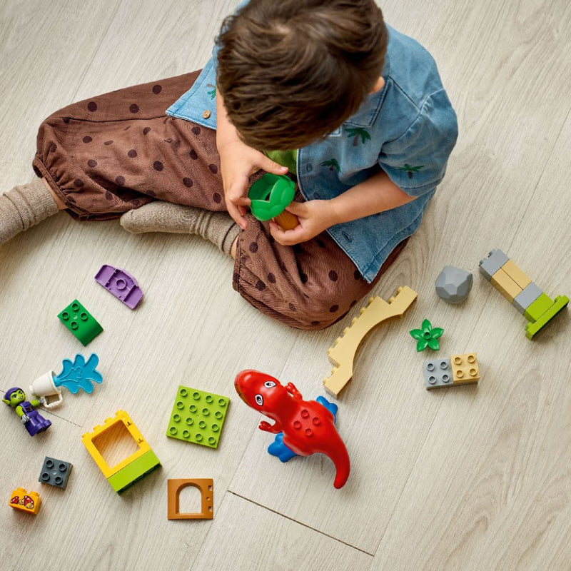 Lego 10463 Duplo Dinosaur Spidey-Rex Vs. Green Goblin (25 Pieces)-Construction-LEGO-Toycra