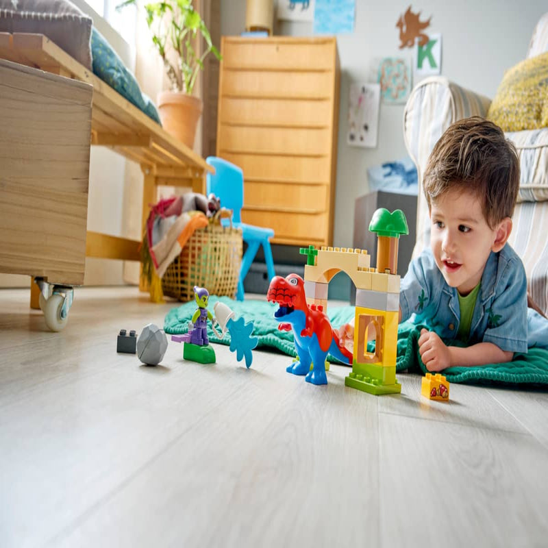 Lego 10463 Duplo Dinosaur Spidey-Rex Vs. Green Goblin (25 Pieces)-Construction-LEGO-Toycra