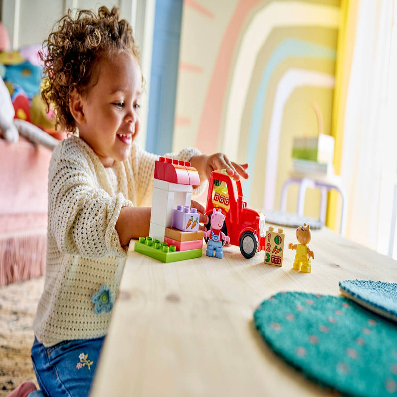 Lego 10468 Duplo Tractor And Market (18 Pieces)-Construction-LEGO-Toycra