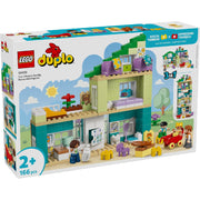 Lego 10470 Duplo 3 In 1 Modern Family House With Figures (166 Pieces)