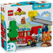 Lego 10473 Duplo Fire Truck With Hose And Firefighter (28 Pieces)-Construction-LEGO-Toycra