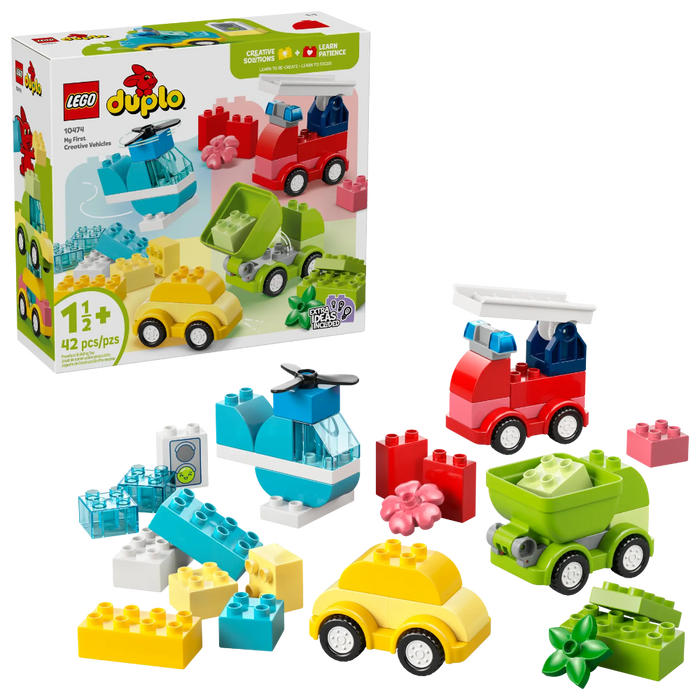 Lego 10474 Duplo Creative Vehicles (42 Pieces)-Construction-LEGO-Toycra