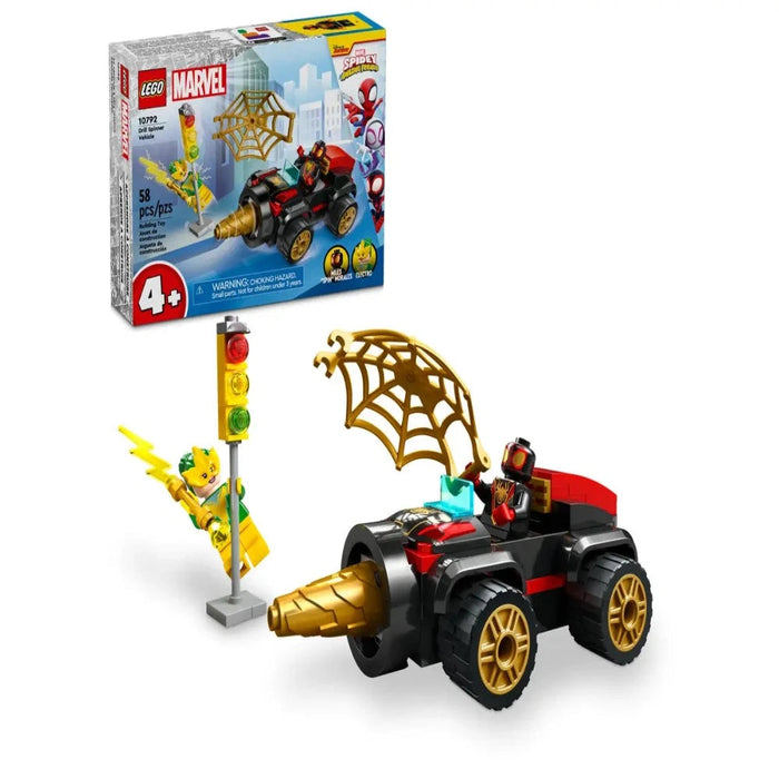 Lego 10792 Marvel Drill Spinner Vehicle ( 58 Pieces )-Construction-LEGO-Toycra