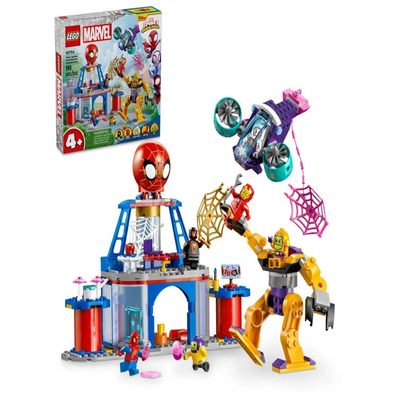Lego 10794 Spidey Team Spidey Web Spinner Headquarters (193 Pieces)