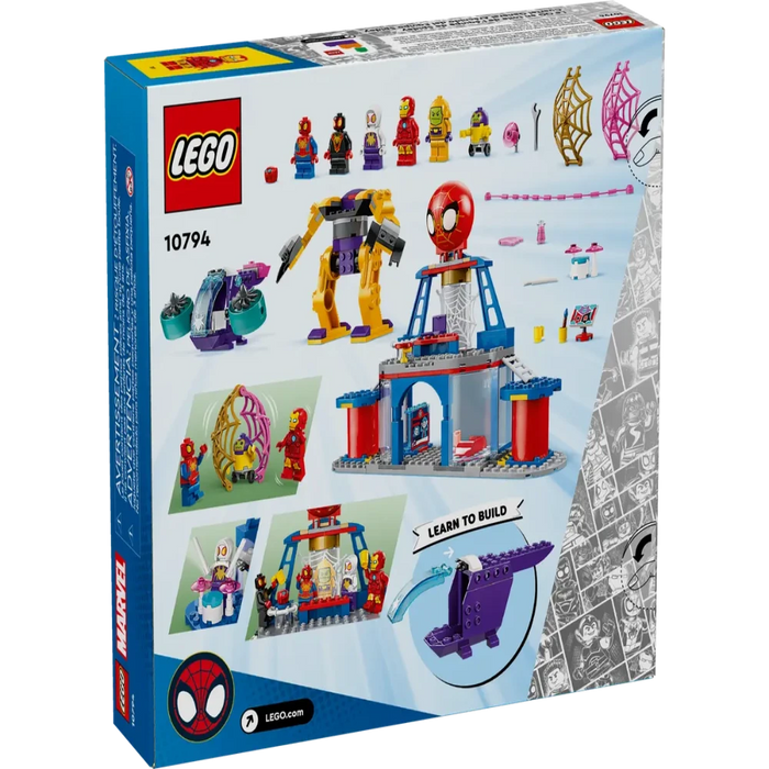 Lego 10794 Spidey Team Spidey Web Spinner Headquarters (193 Pieces)-Construction-LEGO-Toycra