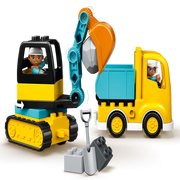 Lego 10931 Duplo Truck & Tracked Excavator (20 Pieces)
